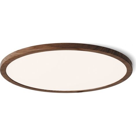 Plafoniera HUE R 22 da incasso colore noce scuro 230V LED 24W 3000K (1/2)
