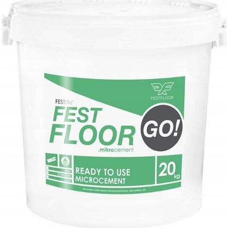 FESTFLOOR GO 20 kg - Mikrozement FF6000-n GRAU 6