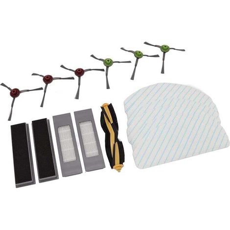 Kit accessoires, Filtres jetables Filtres de Rechange pour Pièces Det39aspirateur, Brosse Balayeuse pour Kit de Filtre de Brosse (1/4)
