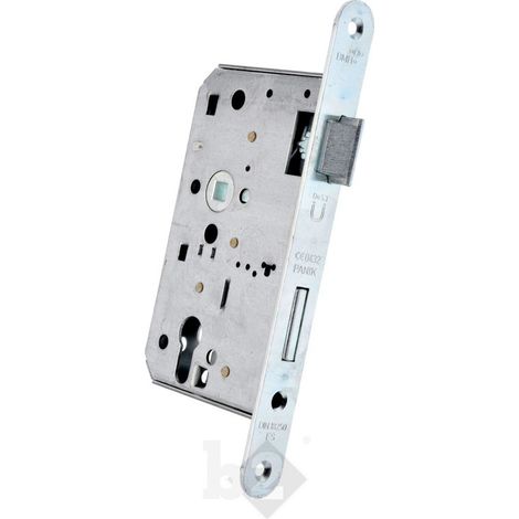 Einsteckschloss Stahltürschloss Panik E PZ 65/72/24/O 165x95x15,5 mm DIN R (1/2)