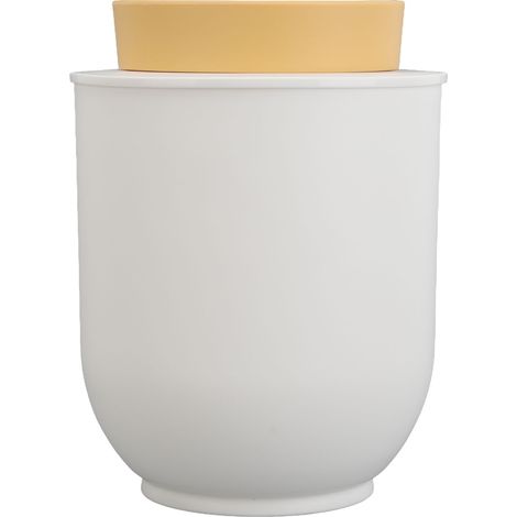 Moule à boules de glace grande capacité, design multicouche pour cocktails et café, maintient les boissons fraîches - Jaune (1/5)