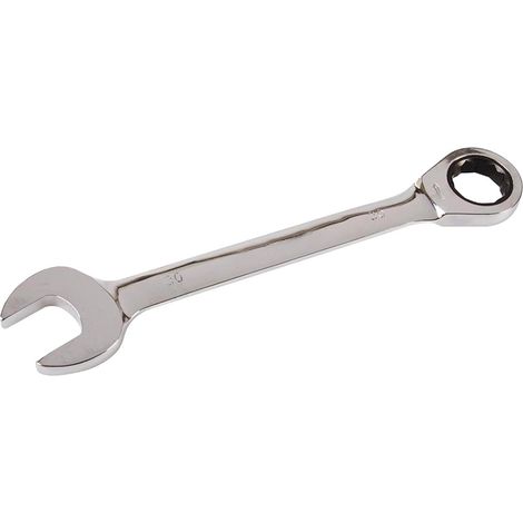 Dapetz ® Ratchet Spanner 30mm Fixed Head Combination Wrench Polished Chrome Vanadium Steel Metric 12-Point Design Spanner Industrial Grade DIY Hand Tools & Repairing (1/5)