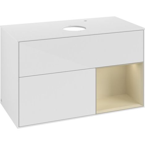 Villeroy & Boch F901HJGF Meuble sous-lavabo Finion F90 (1/3)