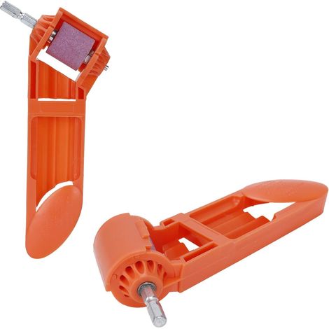 Affûteuse de foret,meuleuse de foret électrique, outil d'affûtage de foret diamanté portable, affûteuse pour meulage de forets en fer (orange)