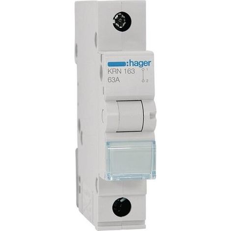 Hager NEUTRALLEITERDURCHFÜHRUNG 63A (KRN 163         1PLE)