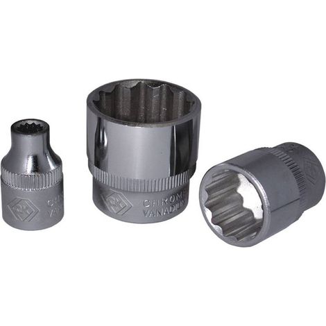Douille 12 pans extérieurs 15 mm Longueur: 38 mm C.K T4690M 15 Propulseur: 1/2" (12.5 mm) 1 pc(s) C59064 (1/2)