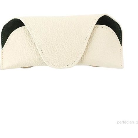 (Blanc)Organisateur de pare-soleil - Automobile - Blanc - Cuir PU - 18 cm x 9 cm - Multifonctionnel (1/4)