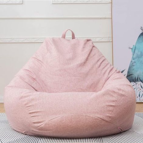 Neptune – Pouf de jeu pour enfants et adolescents – Housse en polycoton rose – Dimensions 70x80 cm, 80x90 cm, 90x110 cm, 100x120 cm – Utilisation intérieure et extérieure