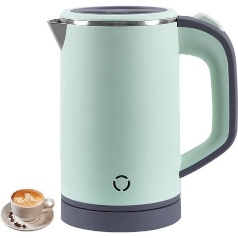 Petite bouilloire de voyage 800 ml - Bouilloire de voyage - 5 minutes - Bouilloire portable - Mini bouilloire de camping - Silencieux - Bouilloire de voyage en acier inoxydable - Bouilloire de voyage (1/5)