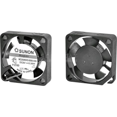 Sunon MF25060V21000UA99 Ventilateur axial 5 V/DC 3.7 m³/h (L x l x H) 25 x 25 x 6 mm