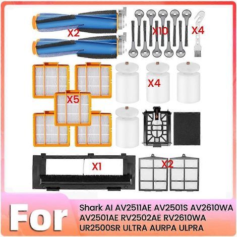 Filtre pour aspirateur brosse pour aspirateur Filtre de brosse pour aspirateur filtre de Main and Side Brosse filtre de AI AV2511AE AV2501S AV2610WA AV2501AE RV2502AE Aspirateur Accessoires (1/5)