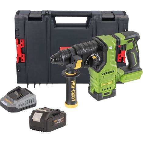 Procraft PHA30bb Trapano a percussione a batteria 20 V 2,8 J SDS plus Brushless Solo - senza batteria, senza caricabatteria (1/5)