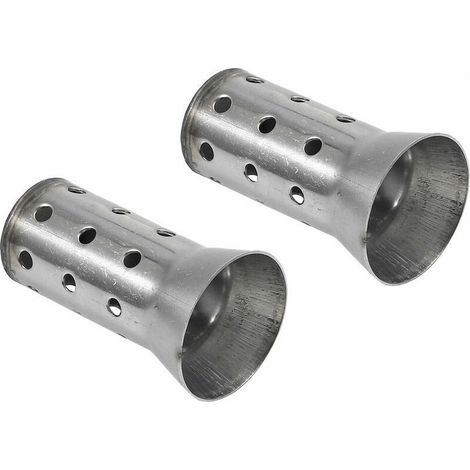 2pcs 51 mm Insert chicane DB universel échappement silencieux Moto