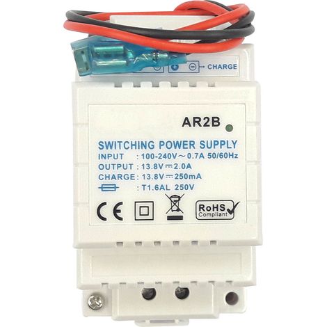Alimentation modulaire secourue 12VCC 2A CAME 001FR0097