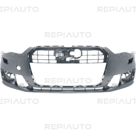 Pare-choc avant à peindre avec trous lave-phares Audi A6 4 (4G2-C7-4GC/4G5-C7-4GD) phase 2 2014-2018