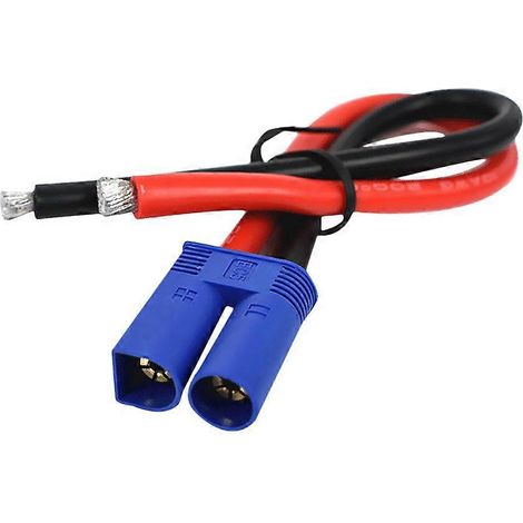 1 câble adaptateur de batterie étanche de 0,2 m avec fiche mâle EC5 pour démarrage d'urgence de voiture-203cm