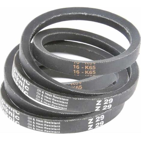 2 courroies tondeuse Z29 trapézoïdale 10 x 774 mm (1/5)