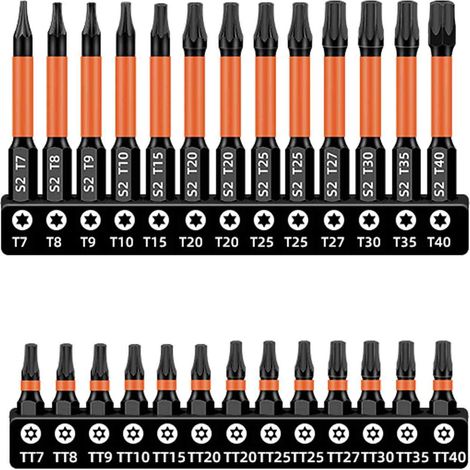 Kit d'extracteurs de vis, 26 pièces, extracteur de vis facile à retirer, kit polyvalent pour vis cassées avec porte-embout magnétique (1/5)