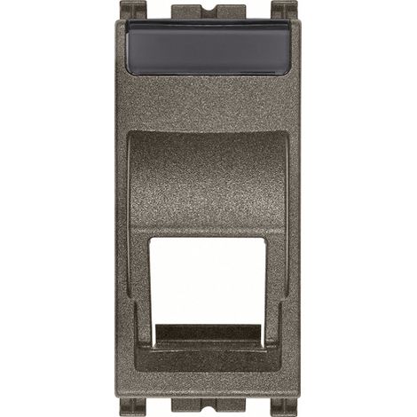 VIMAR - 19343.K.M Adattatore RJ45 inclinato Metal