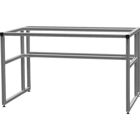 bedrunka hirth, Établi en aluminium workalu®, châssis de base, (1/5)