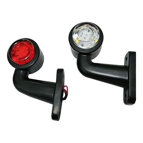 feux de position pour camion, 12 V/24 V, LED pour remorque, feu de position pour caravane, feu arrière pour voiture, feu de contour (1/4)