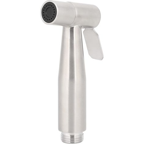 Douchette Bidet en Acier Inoxydable, Pulvérisateur de Toilette pour Bassin de Lit, Pommeau de Douche en Acier Inoxydable pour Le Lavage (Bidet en Acier Inoxydable 304) (1/4)