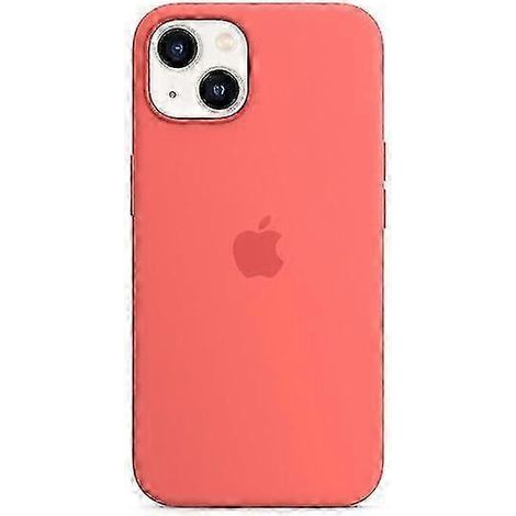 Silikon-Handyhülle für iPhone 13 (Pink Pomelo) (1/3)