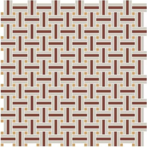 Carrelage grès cérame Victorian Interlace 2 – 0.65 m² – Design élégant pour espaces intérieurs – Durabilité exceptionnelle