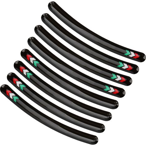 wasserfeste, reflektierende Reifenaufkleber für Kawasaki-Rennmotorradfelgen Typ 4 (1/5)