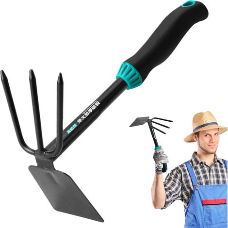 Garden Trowels Hand Tool, 4X Small Planting Shovel Set, Greenhouse Flower Transplant Spade, Digging Rake for Gardening, Outdoor, and Backpacking Supplies (1/5)