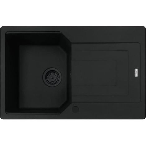 Franke Einbauspüle Urban UBG 611-78 Fragranit Black Matt - Black Collection (1/3)