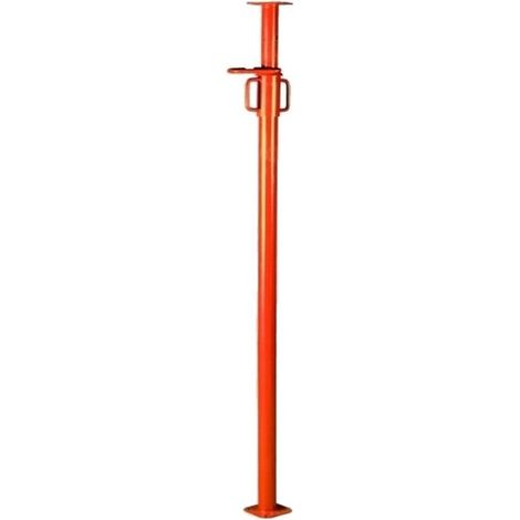 Etai de maçon peint acier 2.20 à 3.80 m – Platines 120x120mm – Charge max 12.50 kg – Qté minimum 2