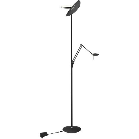 Steinhauer Exclusive - stehlampe - Zenith2 - schwarz - kunststoff