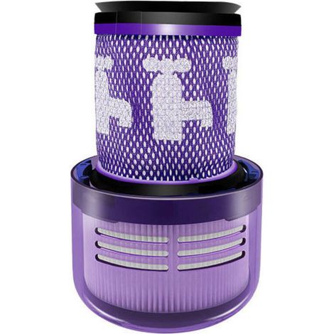 HEPA-Ersatzfilter für Dyson V12 Detect Slim, Staubsaugerfilter für Dyson V12 Slim Absolute Extra/ Total Clean/ Fluffy Akku-Staubsauger, 971517-01