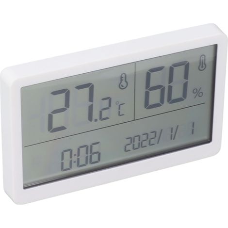 Hygromètre et thermomètre numériques d'intérieur, moniteur de température et d'humidité haute précision, idéal pour la chambre à coucher et la chambre de bébé.