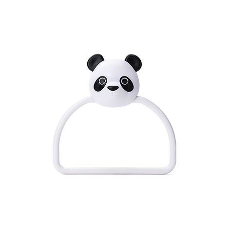 Porte-serviettes en plastique pour enfants, anneau de serviette à ventouse, porte-serviettes de salle de bain, pour cuisine d'hôtel (1/5)