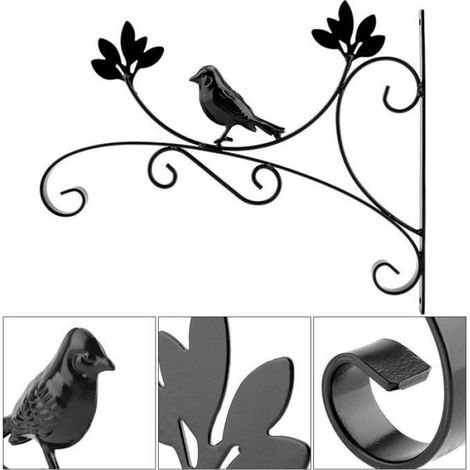 Crochet - Support de Suspension pour Plante - En Fer - Pour Jardin Intérieur ou Extérieur - 1 Pièce (1/4)