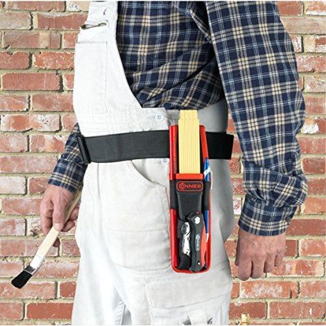 Connex COX952073 Etui pour outils et metre Noir