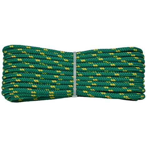 006006237 Treccia Surf Verde, 6 mm - 20 mt, Corda intrecciata multiuso resistente ai raggi U.V. e all'abrasione, per attività all'aperto, giardino, mare, guinzagli e fai da te, rottura 350 kg (1/4)