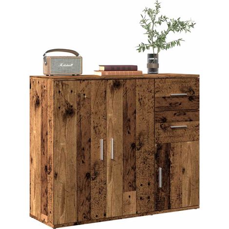 Sideboard Altholz-Optik 91x29,5x75 cm Holzwerkstoff