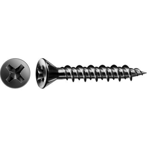 Spax 3,9x25 Gix-C Senkkkopf Fraesrippen H2 Hilo-Gewinde Phosphatiert 1000St