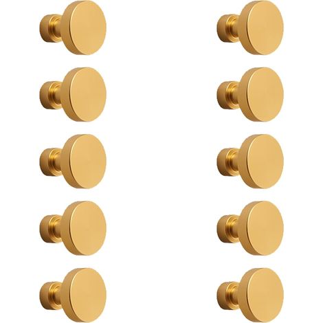 Lot de 10 poignées tiroir robustes pour meubles, armoires et (1/5)
