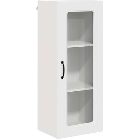 Meuble Haut De Cuisine - Armoire de cuisine avec stockage Blanc 40 x 31 x 100 cm fr31687 (1/5)