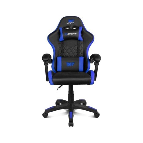 DRIFT Silla Gaming DR35 Negra-Azul Eléctrico