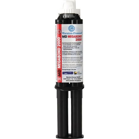 Colle bicomposante haute performance MD-Megabond 2000 25g laiteuse double seringue MARSTON (1/2)