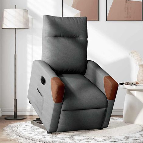 Maison Exclusive - Relaxsessel mit Aufstehhilfe Elektrisch Dunkel
