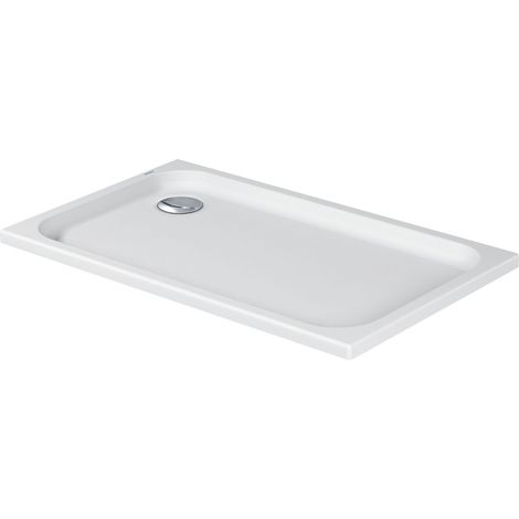 Duravit D-Code Duschwanne, 1200x700mm, Rechteckig, Einbauversion, (1/4)