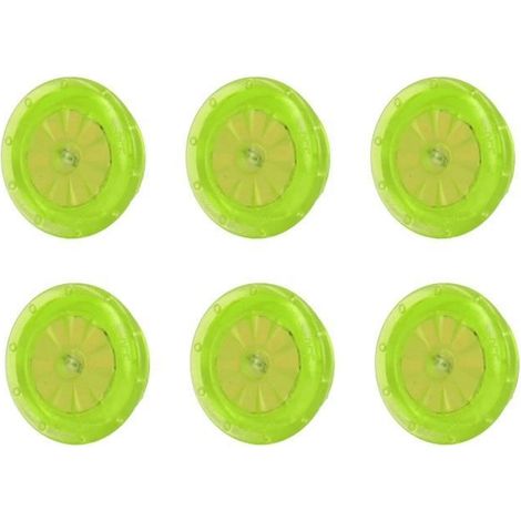 Lumières de roue de vélo - T BEST - Étanchéité IP67 - Batterie intégrée - Haute visibilité - Mixte