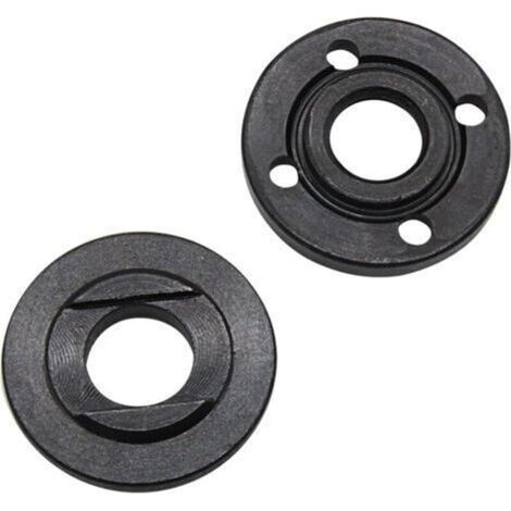 Ensemble de bride de support et d'écrou de blocage pour meuleuse 5/8"-11, clé coudée en métal pour Bosch Dewalt, remplacement noir 224399-1 193465-4 224568-4