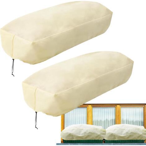 Couverture surélevée,Housse de Protection rectangulaire pour avec Cordon de Serrage, Protection Contre Le Gel et Les intempéries ,pour Serre, Hiver par Temps Froid, terrasse, Balcon (1/5)